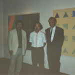 Hitoshi Nakazato photographed with Takeshi Matsumoto (Tokyo Gallery art 

dealer)